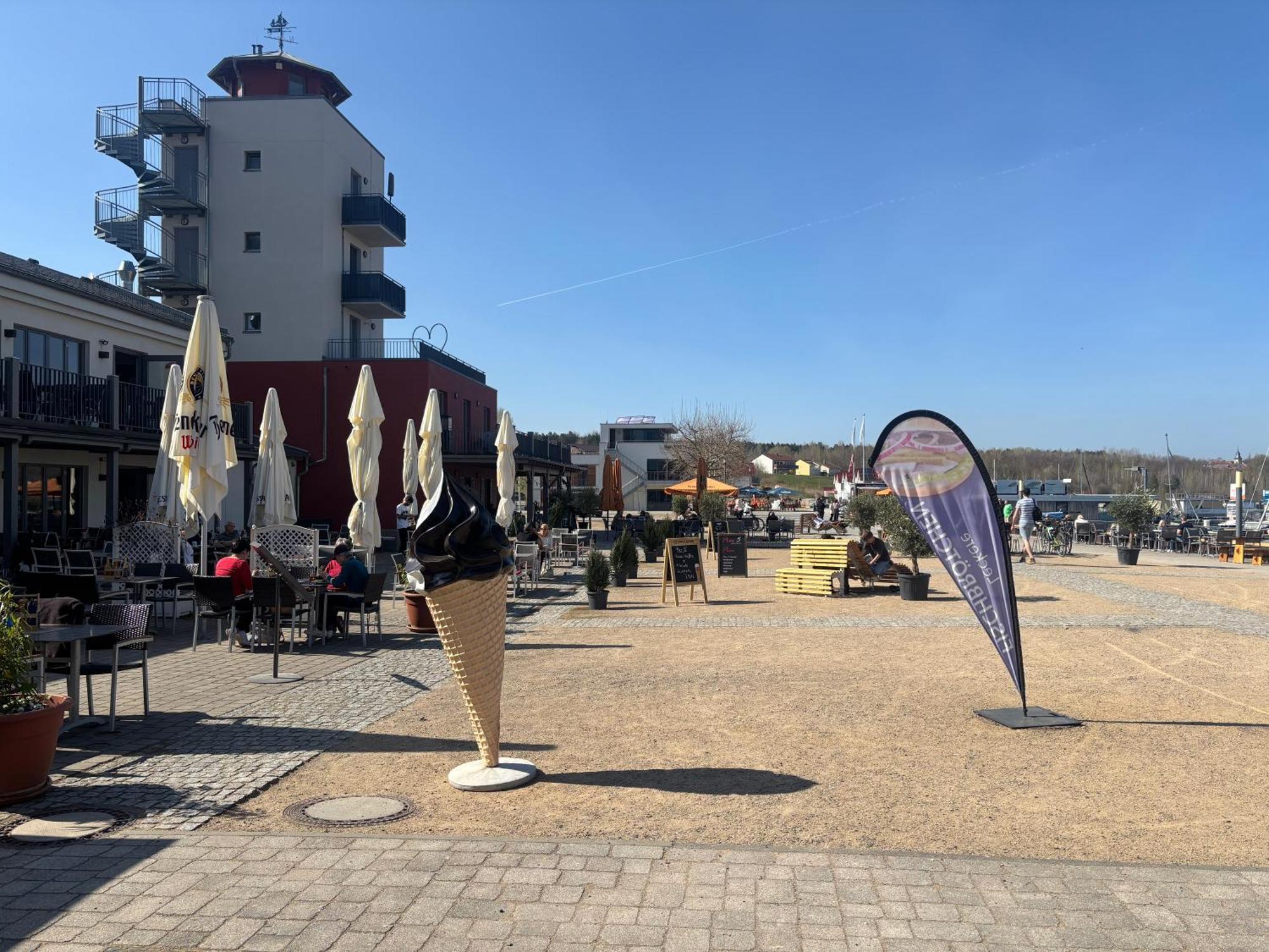 Ferienwohnung "Seeperle" Marina Muecheln Geiseltalsee Mucheln Esterno foto